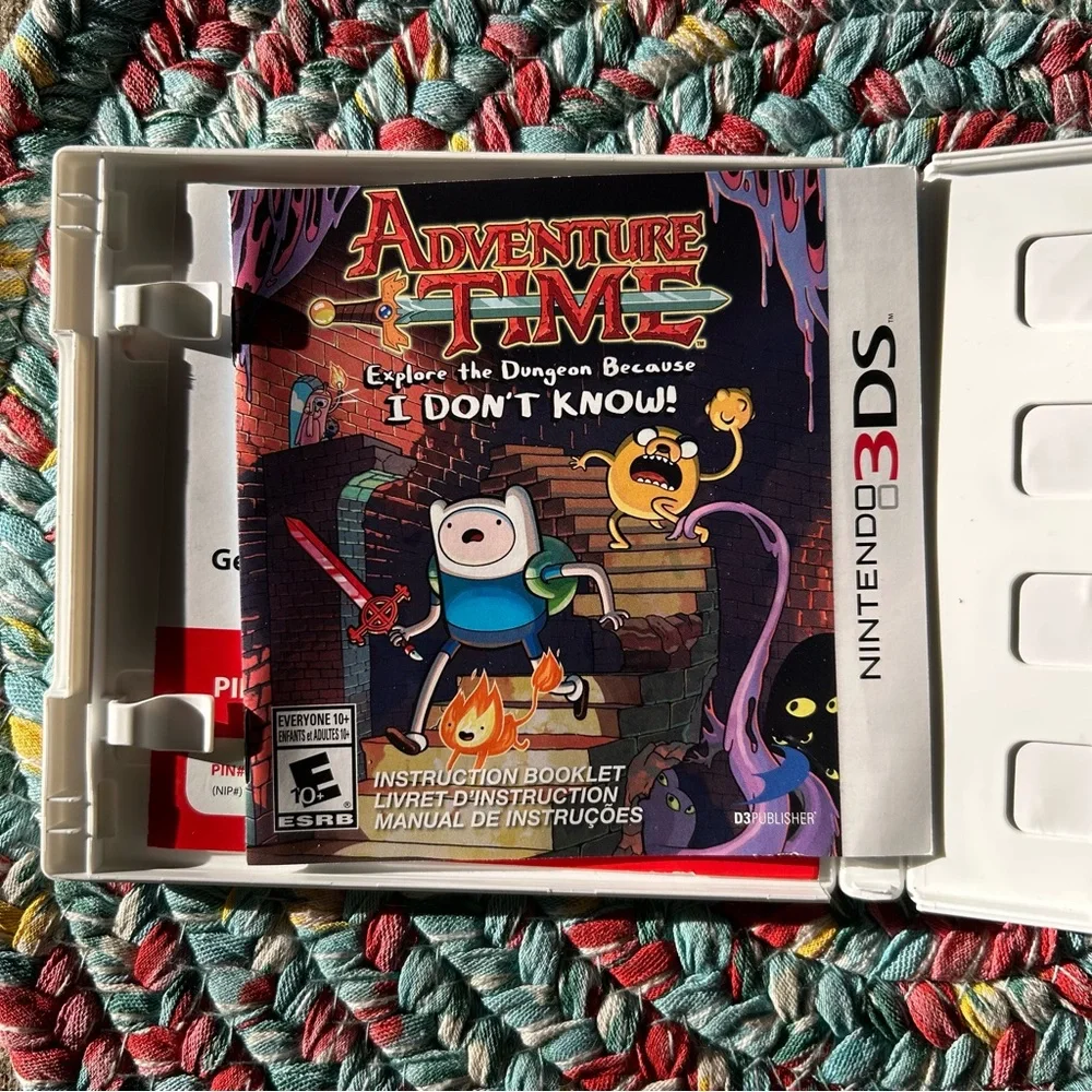 Adventure Time: Explore the Dungeon Because I Don't Know! Nintendo 3Ds Game - Picture 2 of 7